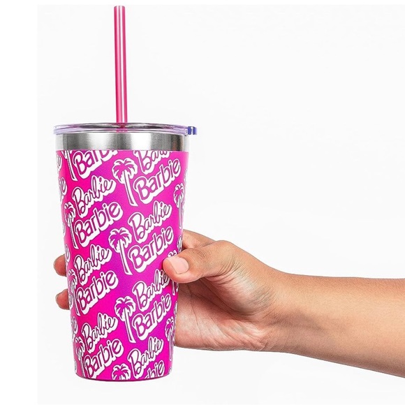 NEW OFFICIAL BARBIE INSULATED TUMBLER💗💗 - Picture 2 of 7